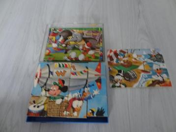 Vintage Blokkendoos Walt Disney Mickey Mouse  beschikbaar voor biedingen