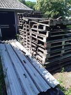 Gratis wegwerp pallets, Doe-het-zelf en Verbouw, Ophalen, Gebruikt, Minder dan 200 cm, Pallet