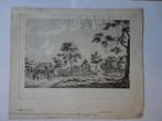 Ets brand Kruitfabriek De Munnik Purmerend, C. Bogerts 1780, Antiek en Kunst, Verzenden