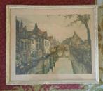 Litho Brugge Jan van Doorn (Breda1911- Nijmegen1993), Antiek en Kunst, Kunst | Litho's en Zeefdrukken, Ophalen