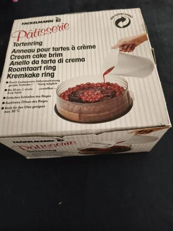 Fackelmann Patisserie Taartring - Roomtaart Ring beschikbaar voor biedingen