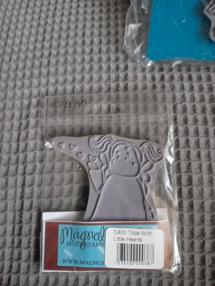 Magnolia stempels, Hobby en Vrije tijd, Stempelen, Zo goed als nieuw, Clearstamp, Ophalen of Verzenden