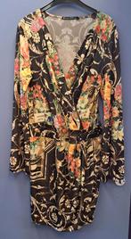 Étoile du Monde jurk barok bloemenprint overslag mt 5 49693, Kleding | Dames, Jurken, ., Zwart, Maat 42/44 (L), Ophalen of Verzenden