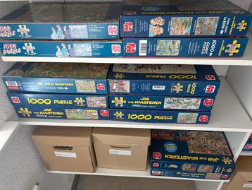 Diverse Jan van Haasteren puzzels (1000 stukjes) beschikbaar voor biedingen