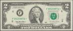 U.S.A. 2 dollars 1995 VF p.497 starnote (# 51), Verzenden, Noord-Amerika, Los biljet