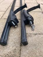 Thule Squarebar dakdragers 118cm  voor verhoogde rails, Tuin en Terras, Ophalen, Zo goed als nieuw