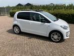 Volkswagen up! 1.0 groove 5drs pano schuif/kantel vol., Auto's, Voorwielaandrijving, 4 stoelen, Leder en Stof, Wit