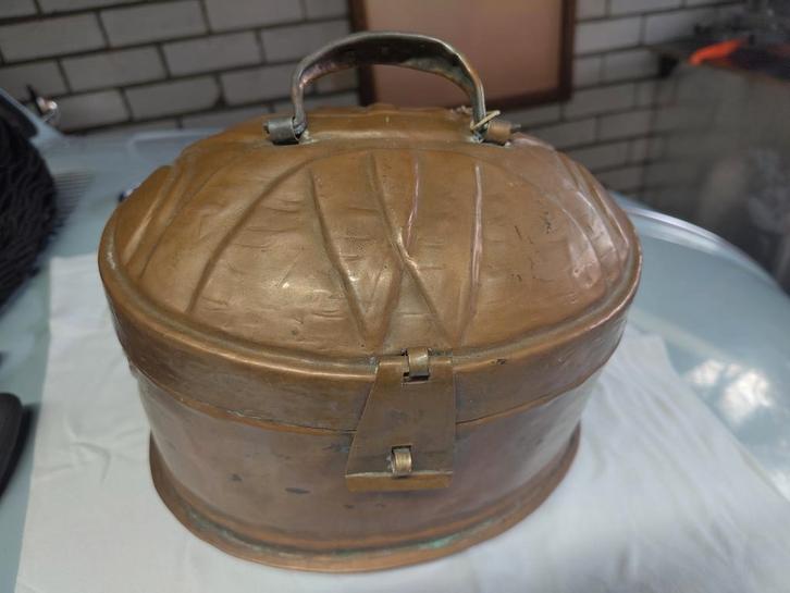 Turkse koperen zeepdrager, Antiek en Kunst, Antiek | Koper en Brons, Koper, Ophalen