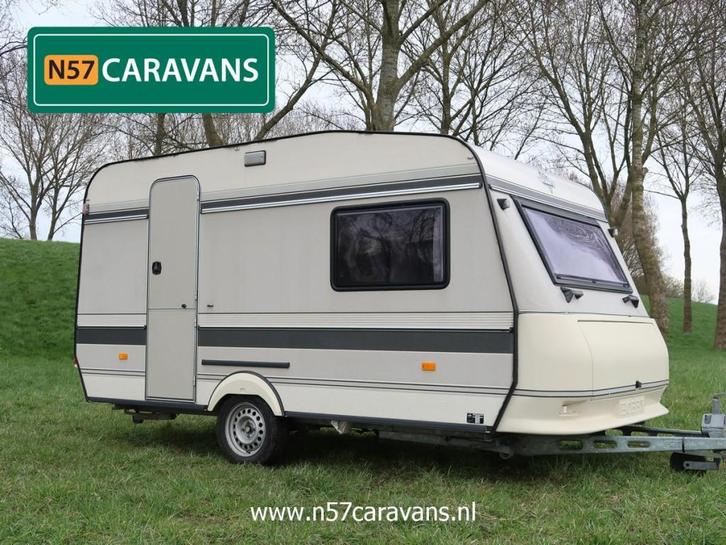 Hobby Classic 400 T / voortent / luifel, Caravans en Kamperen, Caravans, Bedrijf, tot en met 2, 750 - 1000 kg, Rondzit, Hobby