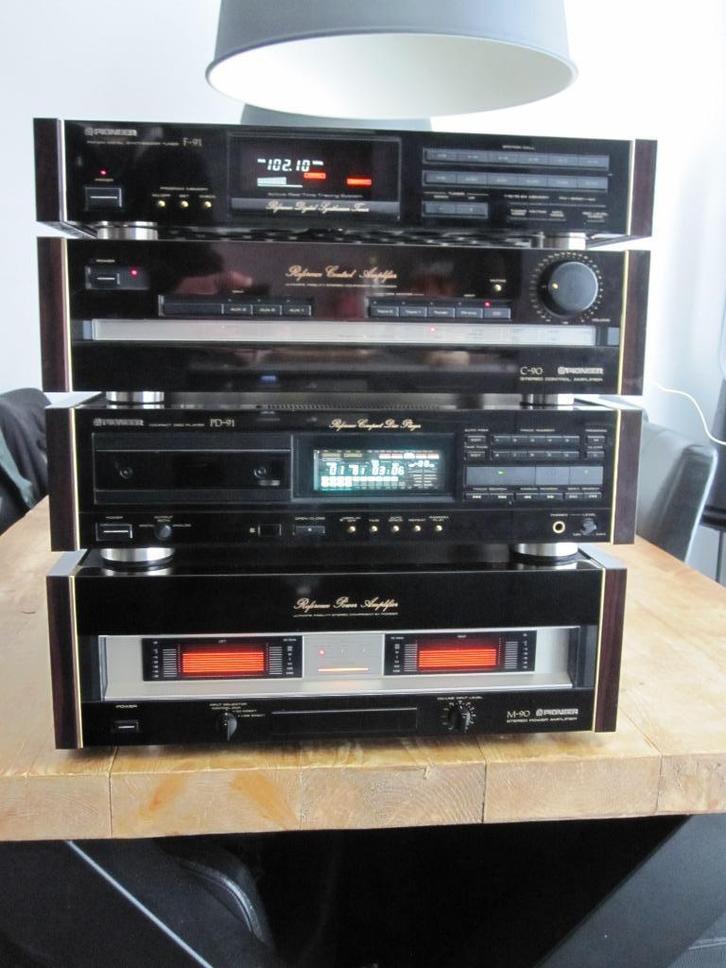 Zeer exclusieve Pioneer Urushi set incl C90/M90 pre-power, Audio, Tv en Foto, Stereo-sets, Zo goed als nieuw, Cd-speler, Tuner of Radio