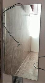 TWEE VERWARMBARE/ANTI CONDENS SPIEGELS, 80/40 CM, Minder dan 50 cm, Ophalen of Verzenden, Zo goed als nieuw, Minder dan 100 cm