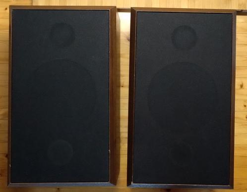 Capella CP-1000 luidsprekers houtlook bruin 2 stuks, Audio, Tv en Foto, Luidsprekers, Gebruikt, Overige typen, Minder dan 60 watt