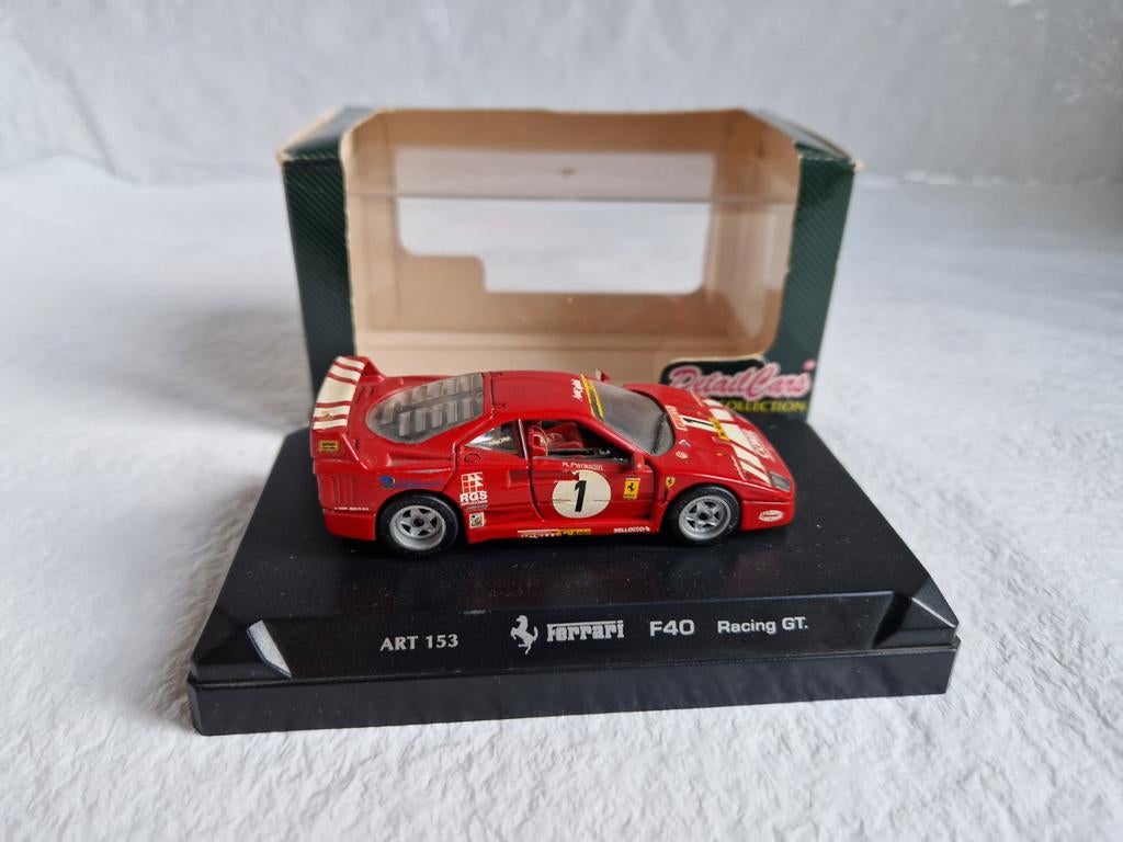 Ferrari F40 Racing GT Modelauto, Ophalen of Verzenden, Gebruikt, Auto, Overige merken