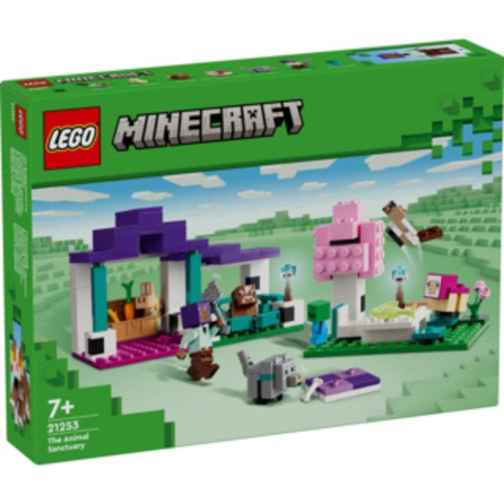 Lego Minecraft: 21253 De Dierenopvang, Kinderen en Baby's, Speelgoed | Duplo en Lego, Nieuw, Ophalen of Verzenden