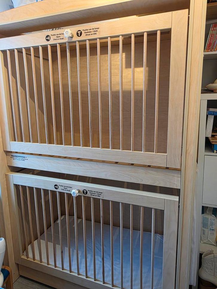 Stapelledikant duoslaper, Kinderen en Baby's, Babywiegjes en Ledikanten, Ledikant, Ophalen