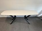 Deens ovale eettafel Fenix Bianco Male 215x90, Huis en Inrichting, Tafels | Eettafels, Zo goed als nieuw, Vijf personen of meer