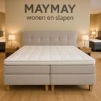 Boxspring 180x200cm Beige stof Direct/Leverbaar E-7283