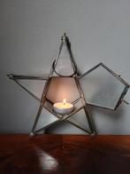 Vintage Messing & Glas Ster Lantern, Ophalen of Verzenden