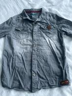 Boris & Bink Jongens Overhemd Grijs Maat 140, Ophalen of Verzenden, Zo goed als nieuw, Jongen, Overhemd of Blouse