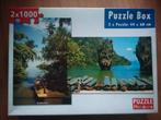 PUZZLE Pleasure - 2 x 1000 st. - 68 x 44 cm, Ophalen of Verzenden, 500 t/m 1500 stukjes, Legpuzzel, Zo goed als nieuw