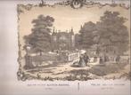Gezigt op het kasteel Biljoen bij Velp Litho ca. 1850, Ophalen of Verzenden