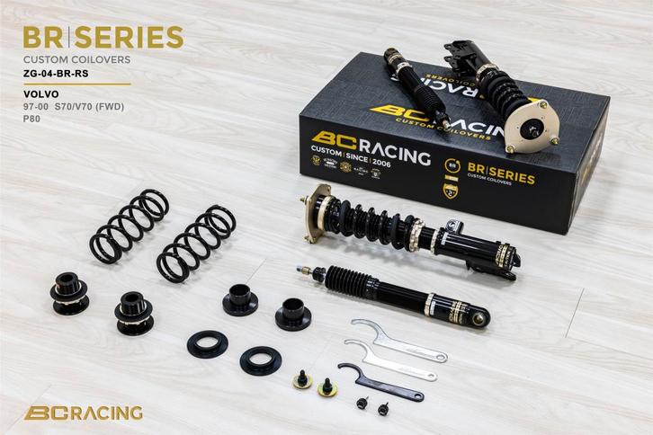 BC Racing schroefset verlaging - Volvo S70 V70 97-00, Auto diversen, Tuning en Styling, Ophalen of Verzenden