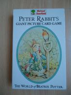 Peter Rabbit's giant picture card game, Beatrix Potter, Hobby en Vrije tijd, Gezelschapsspellen | Kaartspellen, Een of twee spelers