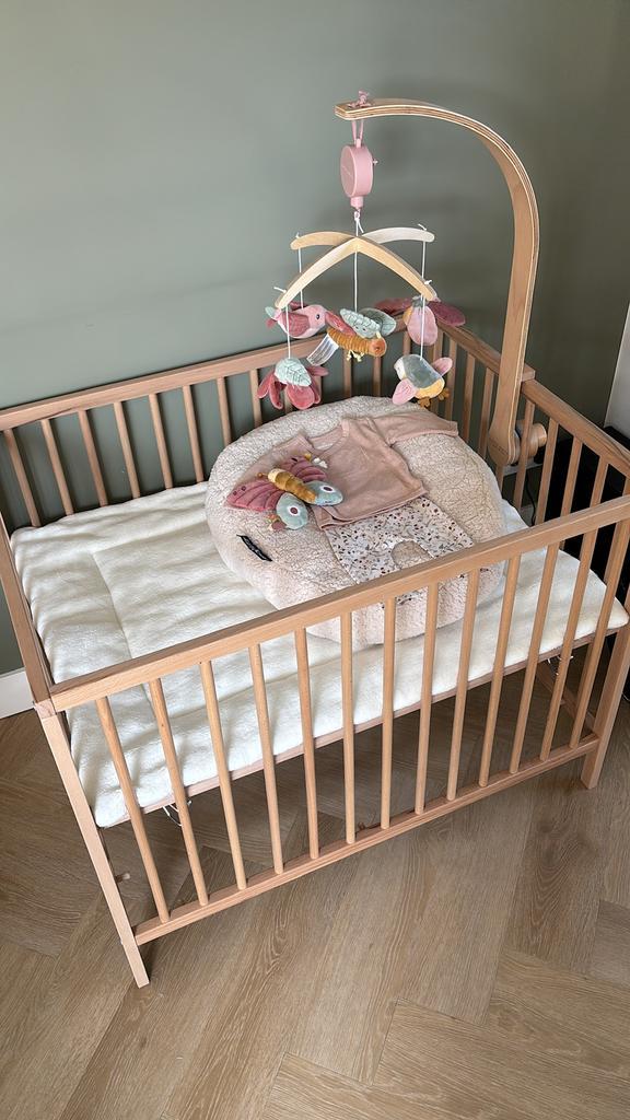 Naturel houten kinder box, Kinderen en Baby's, Boxen, Zo goed als nieuw, Ophalen