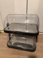 Dubbele taartdoos met deksel, Ophalen, Gebruikt