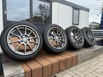 Autec Club Racing Velgen 225/45R17 Pirelli Winterbanden, Gebruikt, Banden en Velgen, 17 inch, Personenwagen