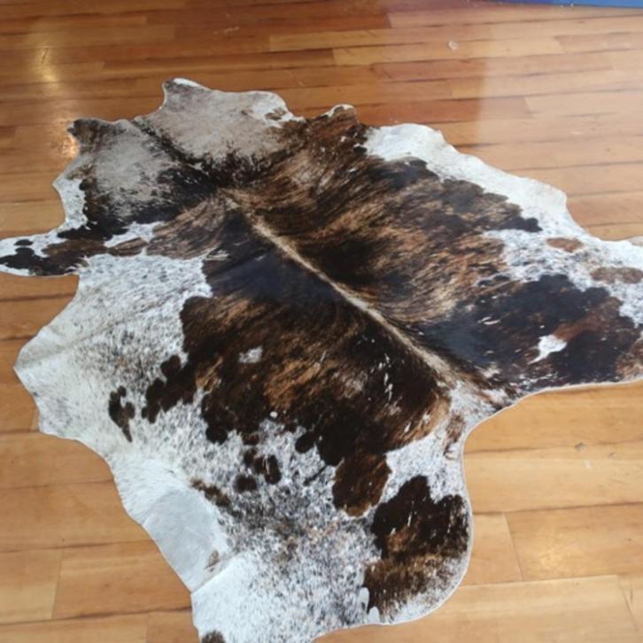 Huid koe koeienhuid dierenhuid huid origineel 200 x 160 (nr1, Huis en Inrichting, Stoffering | Tapijten en Kleden, Gebruikt, 150 tot 200 cm
