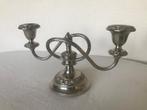 Vergulde Zilveren Kandelaar Kandelaber Zilver Tafelkandelaar, Antiek en Kunst, Ophalen of Verzenden, Zilver