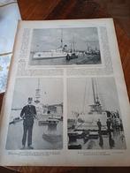 Knipsel marine manoeuvres 1909, Ophalen of Verzenden, Voor 1920, Knipsel(s)