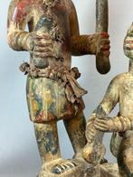 260119 Zeldzaam Groot Afrikaans Yoruba beeld uit Nigeria., Ophalen of Verzenden