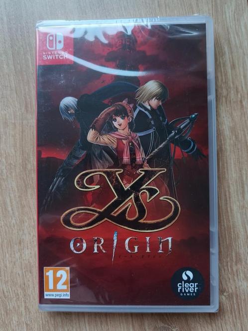 Ys Origins voor Nintendo Switch *SEALED*, Spelcomputers en Games, Games | Nintendo Switch, Nieuw, 1 speler, Ophalen of Verzenden