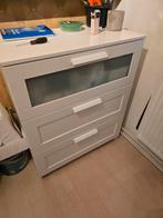 Brimnes ladekast, Huis en Inrichting, Kasten | Ladekasten, Ophalen, 50 tot 100 cm, Zo goed als nieuw, 3 of 4 laden