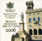 BU set San Marino 2006 Blister - 1 cent t/m 5 euro (Zilver), Postzegels en Munten, Munten | Europa | Euromunten, Overige waardes