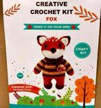 Creatieve knutselkit 12+ haken breien kind Vos Dier cadeau, Nieuw, Ophalen of Verzenden, A, A