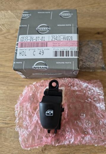 Nissan O.E. 25411-HV02B raamschakelaar Qashqai J11 beschikbaar voor biedingen