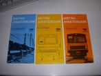 3 Jaren 70 folders van de Amsterdamse Metro GVB, Verzamelen, Overige typen, Bus of Metro, Ophalen of Verzenden, Zo goed als nieuw