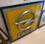 Opel Dealership Reclame Bord Origineel, Verzamelen, Ophalen, Zo goed als nieuw, Reclamebord