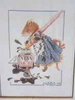 borduurpatroon VERA de MUIS en VICTORIA PLUM eekhoorns, Hobby en Vrije tijd, Ophalen of Verzenden, Zo goed als nieuw, Handborduren