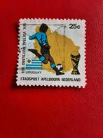 stadspost Apeldoorn WK Voetbal 1974 ( 25ct-gestempeld), Postzegels en Munten, Postzegels | Nederland, Ophalen of Verzenden