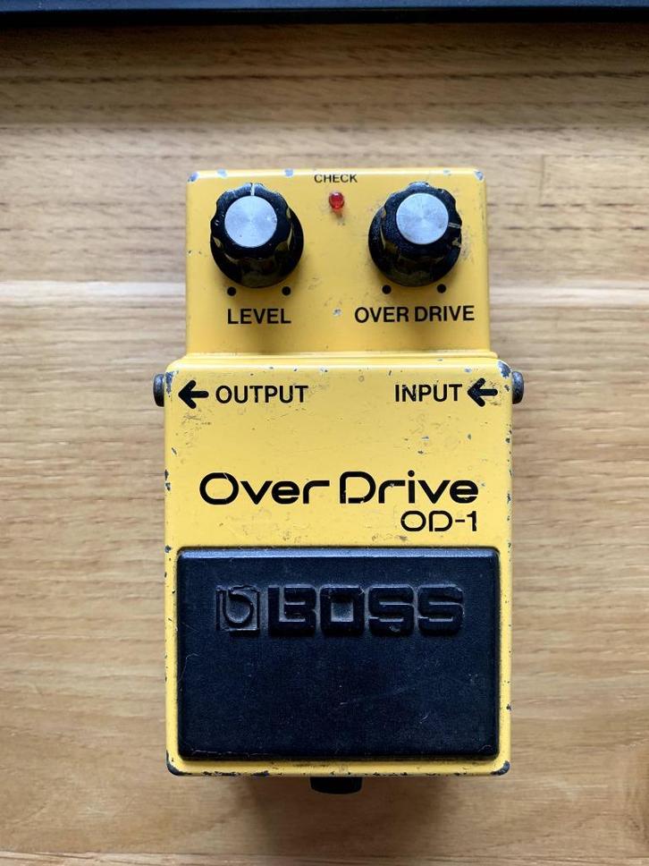 Boss OD-1 1986, Muziek en Instrumenten, Effecten, Gebruikt, Distortion, Overdrive of Fuzz, Ophalen