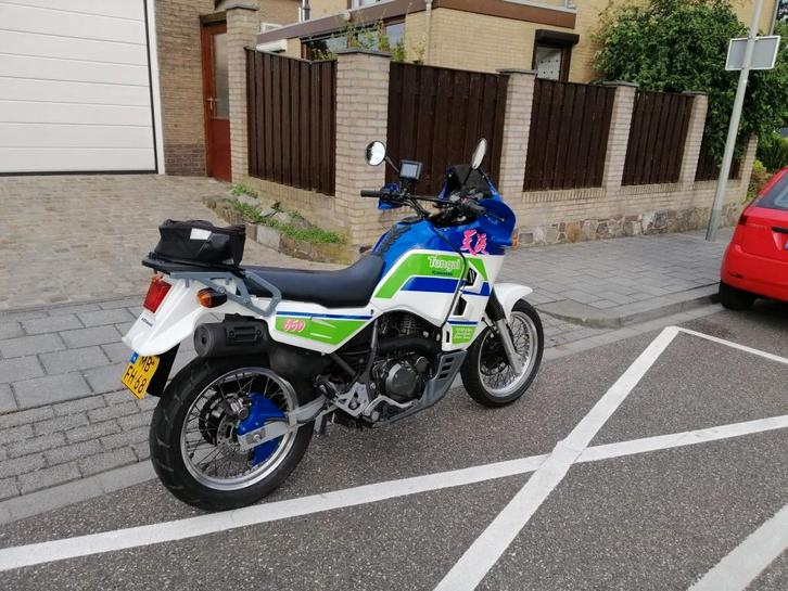 Verlaagde Kawasaki Tengai KLR 650, Motoren, Motoren | Kawasaki, Particulier, Enduro, 12 t/m 35 kW, 1 cilinder, Minimaal motorrijbewijs A1