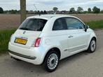 Fiat 500 1.2 Pop Aut APK 06-2026 Panodak Parelmoer wit., Euro 5, Stof, Gebruikt, 1242 cc