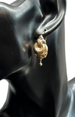 Sale Biedermeier antiek set 14k dames oorbellen goud antiek, Ophalen of Verzenden, Goud, Oorbellen, Met edelsteen
