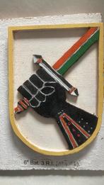 KNIL 6e Bataljon 3e Regiment Infanterie, Verzamelen, Ophalen of Verzenden, Landmacht, Nederland, Embleem of Badge