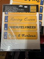 7x autoraamsticker Nieuw in verpakking, Ophalen