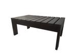 Mooie vintage design slat bench / salontafel, Ophalen, Gebruikt